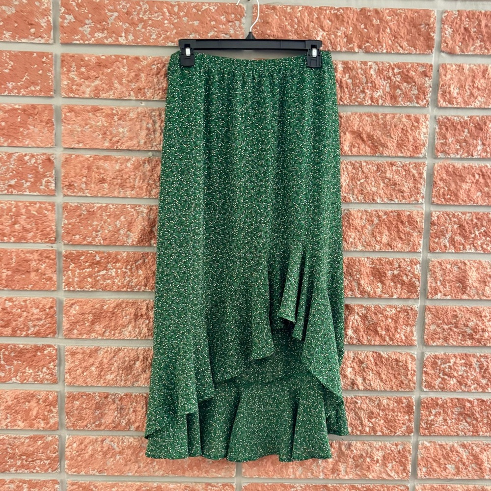 Max Studio Green Maxi Skirt